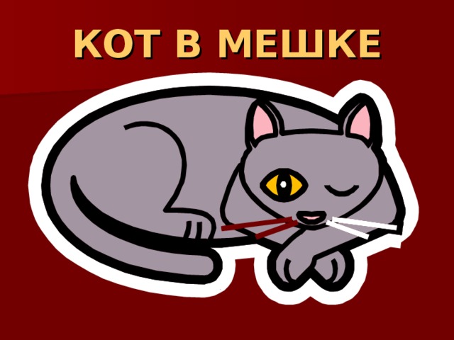 КОТ В МЕШКЕ 