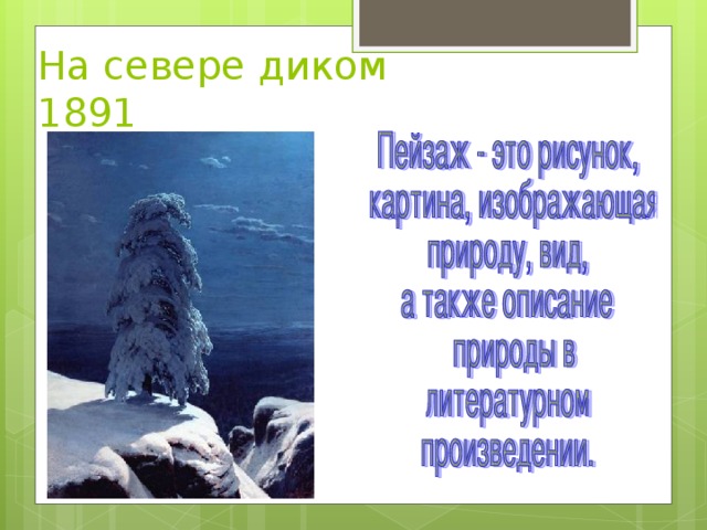 На севере диком 1891 
