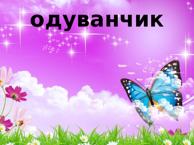 одуванчик 