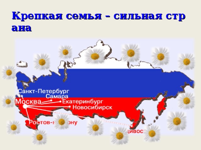 Крепкая семья – сильная страна 