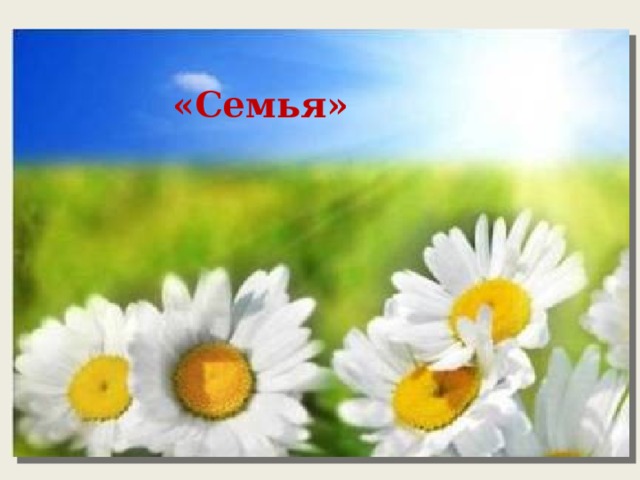  «Семья» 