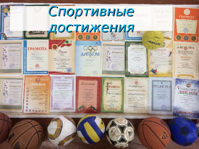 Спортивные достижения 