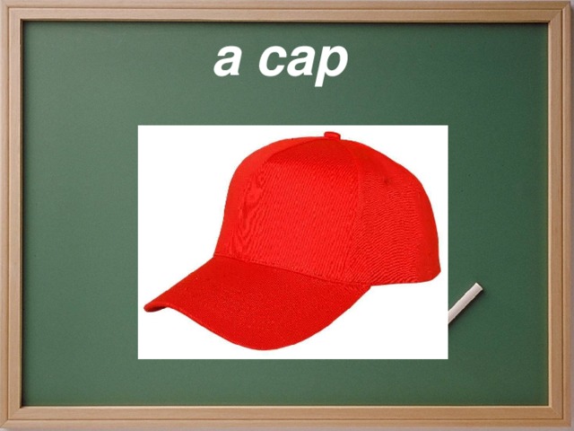 a cap 