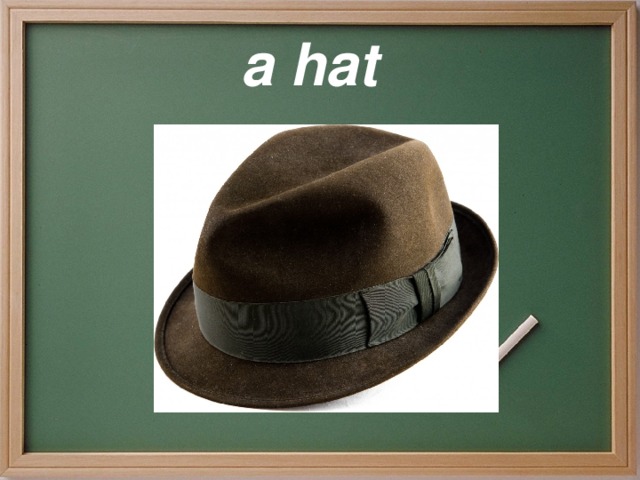 a hat 
