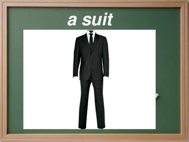 a suit 