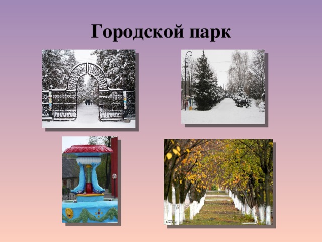 Городской парк 