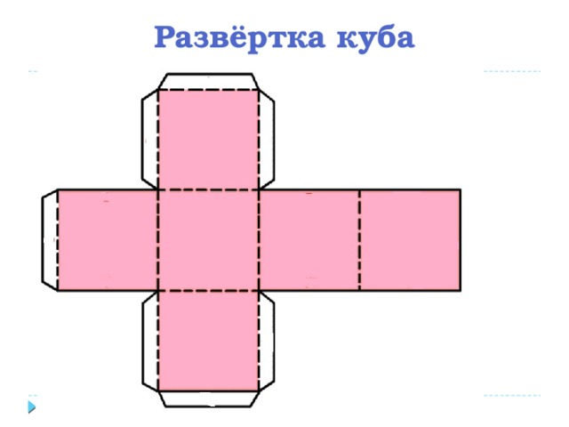 Развёртка куба 