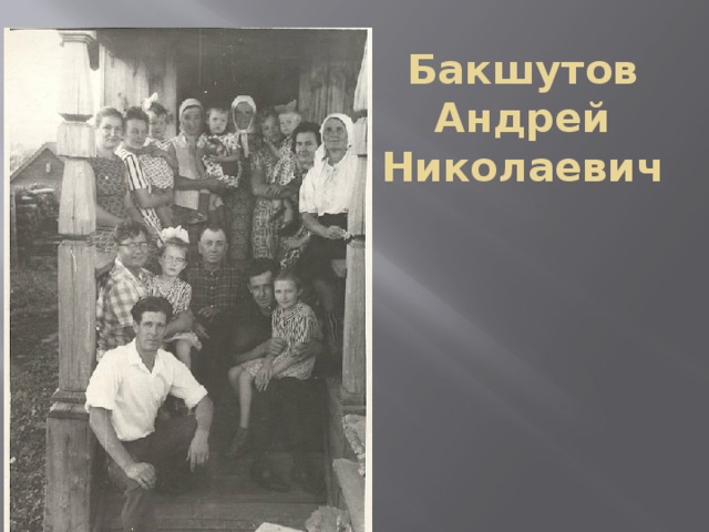 Бакшутов Андрей Николаевич 