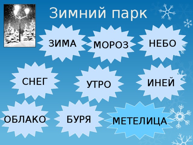 Зимний парк ЗИМА НЕБО МОРОЗ СНЕГ ИНЕЙ УТРО БУРЯ ОБЛАКО МЕТЕЛИЦА 
