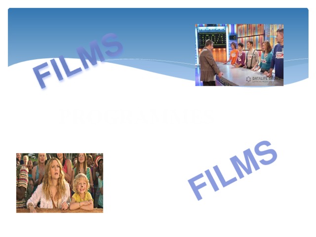 FILMS PROGRAMMES 
