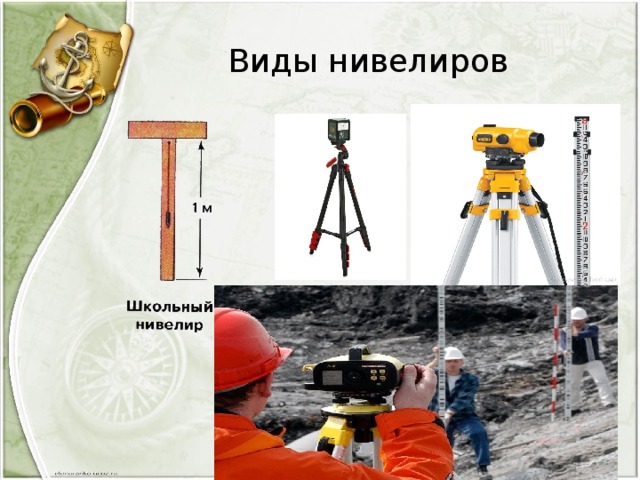 Виды нивелиров 