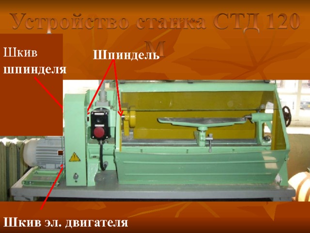 Шкив шпинделя Шпиндель Шкив эл. двигателя 