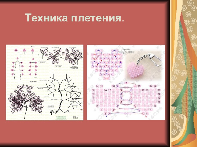  Техника плетения. 