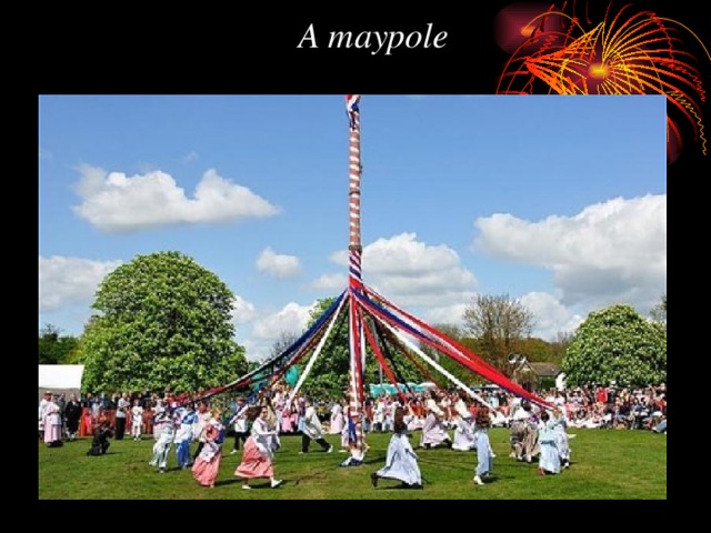 A maypole